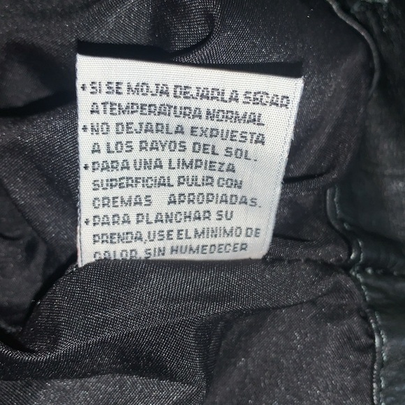 Vintage MIURA sheepskin‎ leather skirt size 32 - Picture 5 of 5